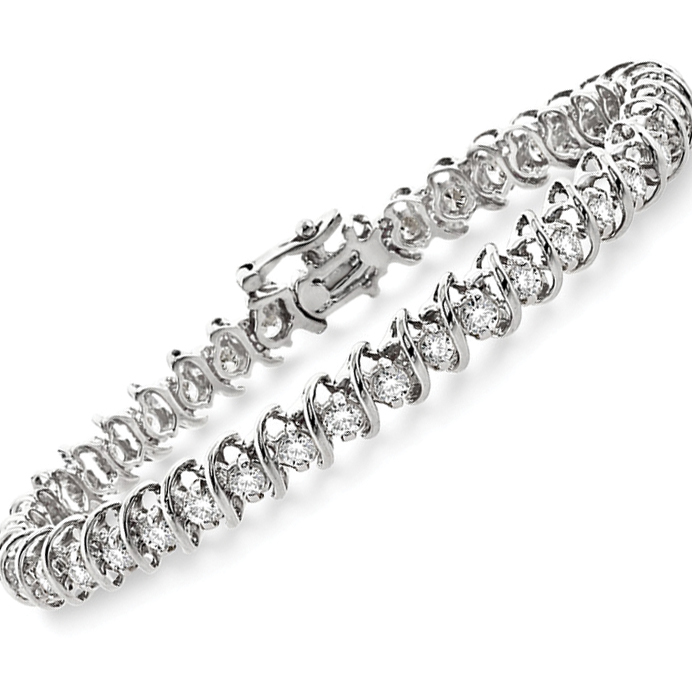 jilco diamond cable link bracelet