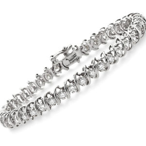 Jilco® 3.00twt round brilliant cut diamond bracelet