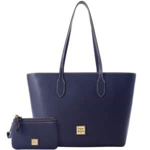 Dooney & Bourke Saffiano Tote and Medium Wristlet