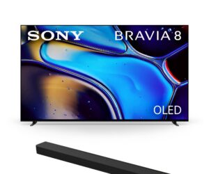 Sony BRAVIA 8 65 Class OLED 4K HDR Google TV w Theater Bar