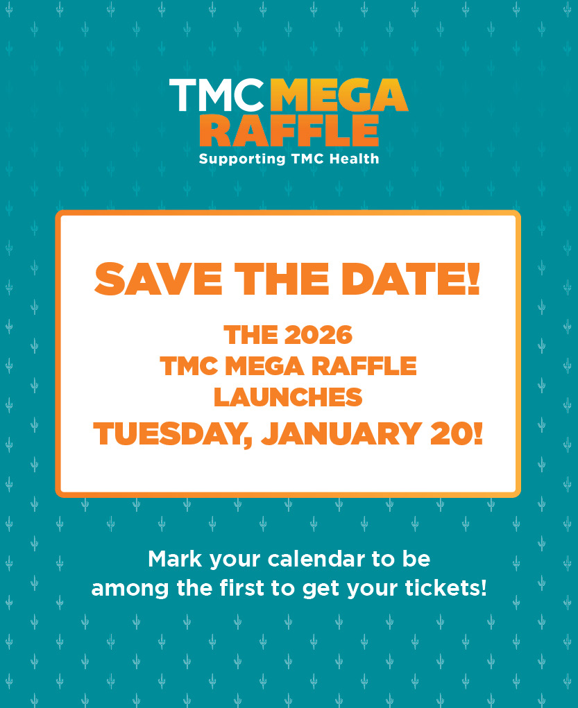 Save the Date, TMC Mega Raffle launches Tuesday, January 20!